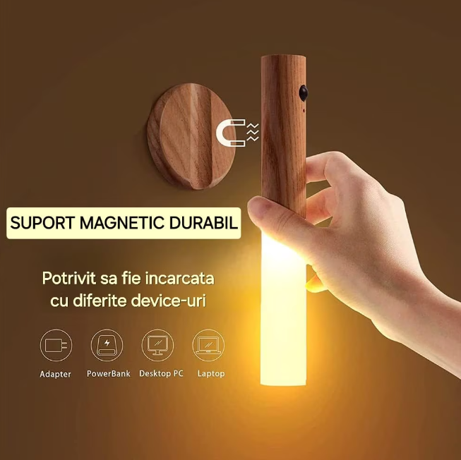 Lampa LED MAKS Senzoriala Magnetica